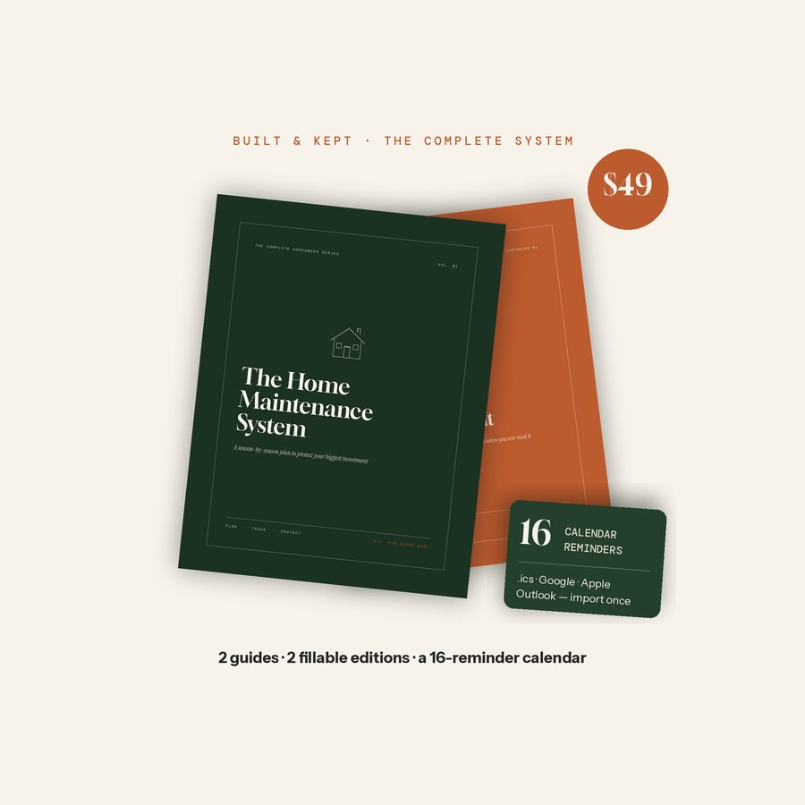 The Homeowner Master Kit — all eight files